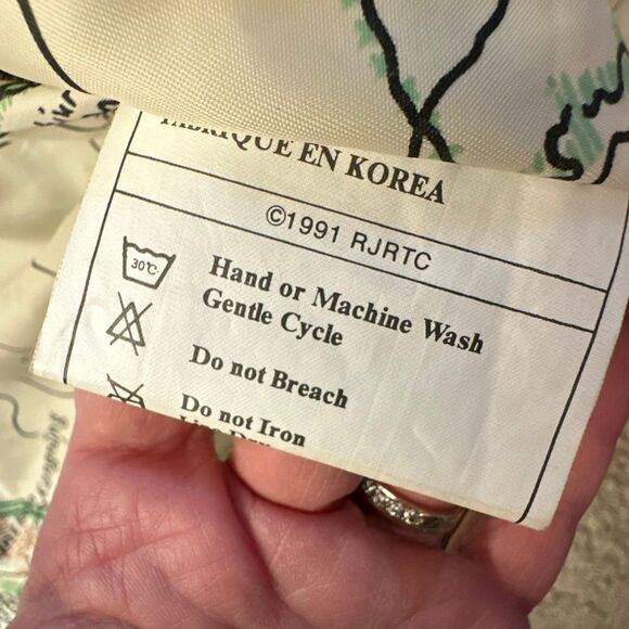 1991 American Born Army Air Force Type A-2 Leather Flight Jacket - Picture 15 of 16